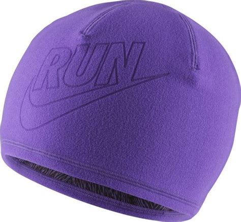 nike beanie muts paars